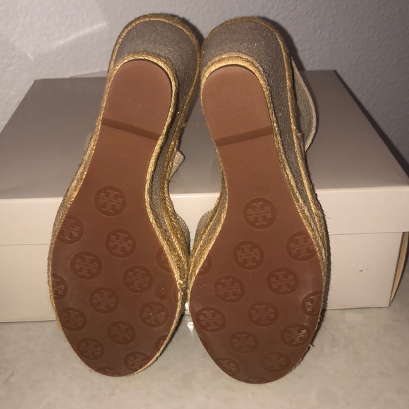 Tory Burch Platform Wedges- Authentic - Picture 2 of 5